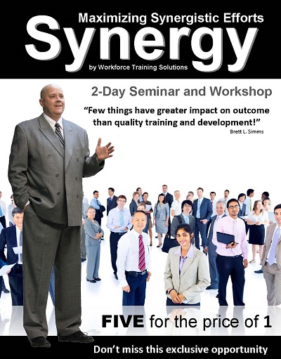 Synergy Banner, 2 day workshop, dont miss this opportunity