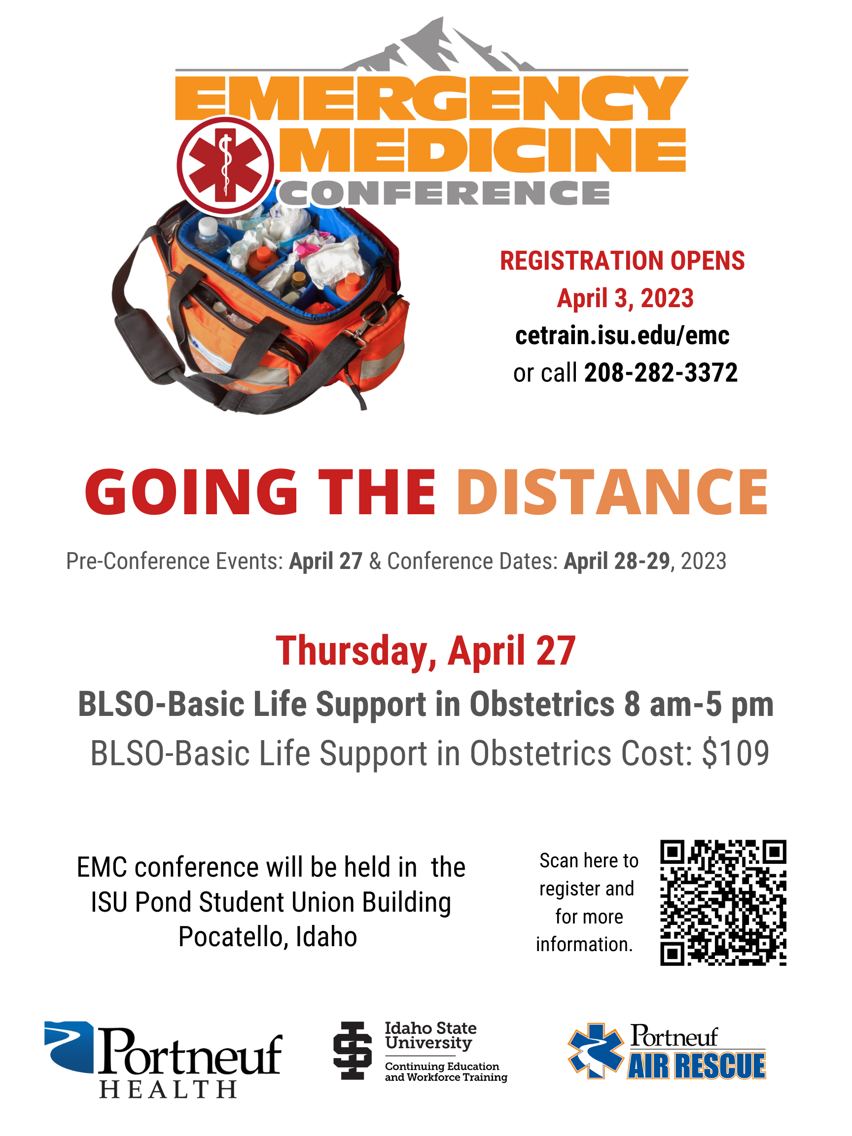 Emergency Medicine Conference BLSO 2023 Flyer Image