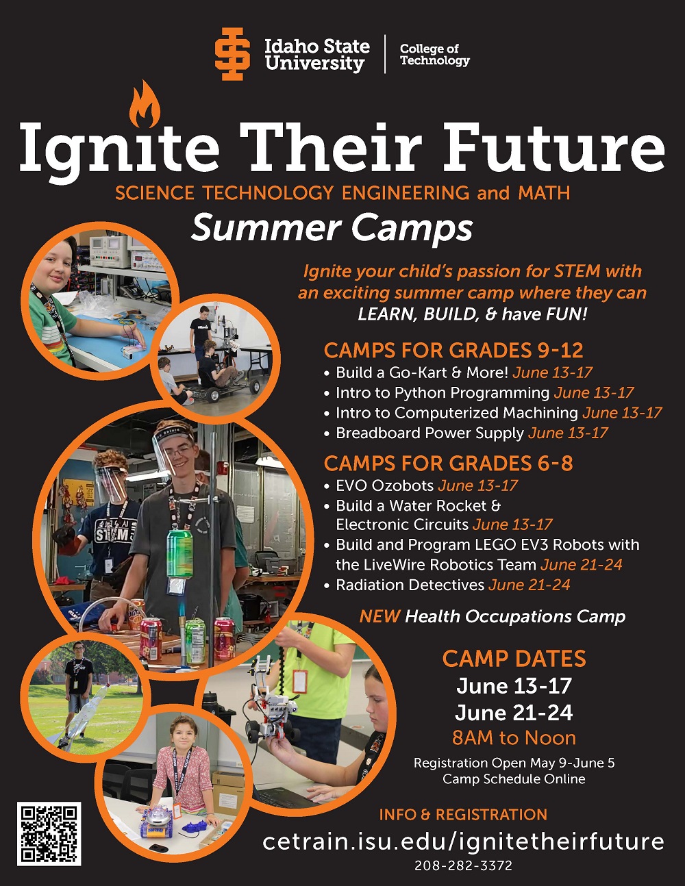 Download the ESTEC Summer Camp Flyer 2020