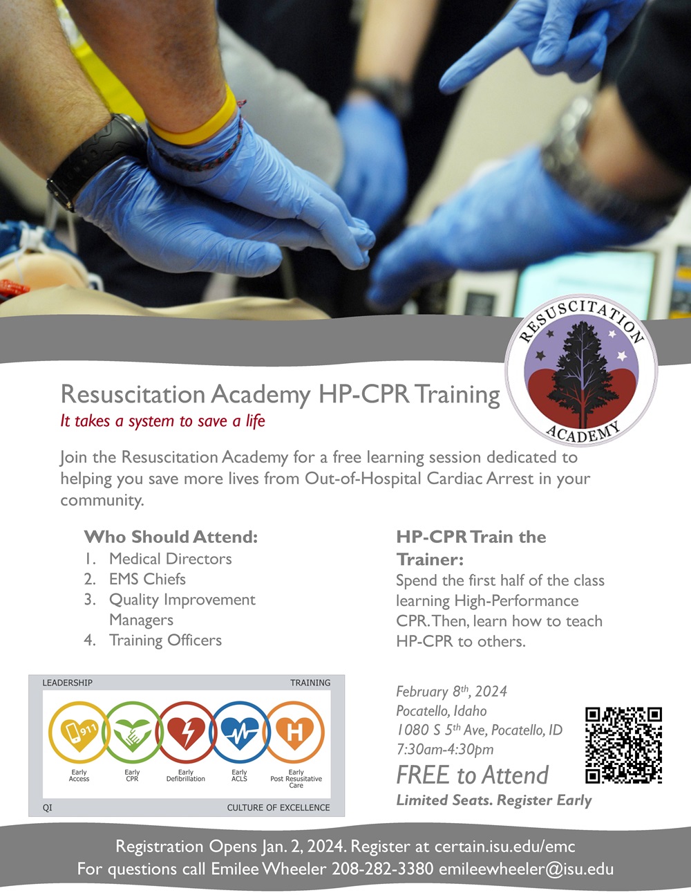 Emergency Medicine Conference 2024 - HP-CPR Flyer